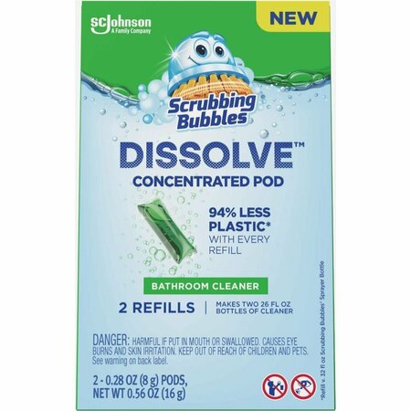 SC JOHNSON Scrubbing Bubbles Dissolve Bath Refill - 2 Pack 108605